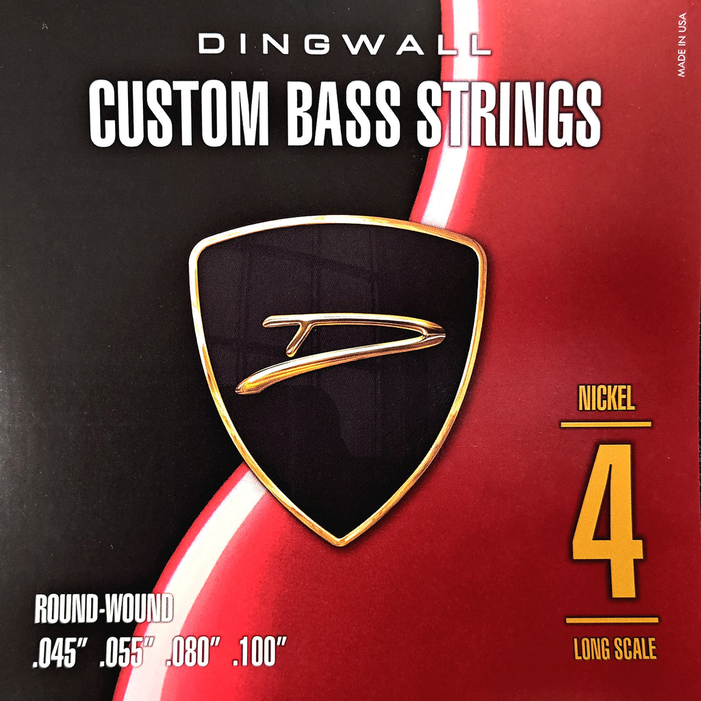 Dingwall Nickel Plated Steel Long Scale 4-String Set 45-100
