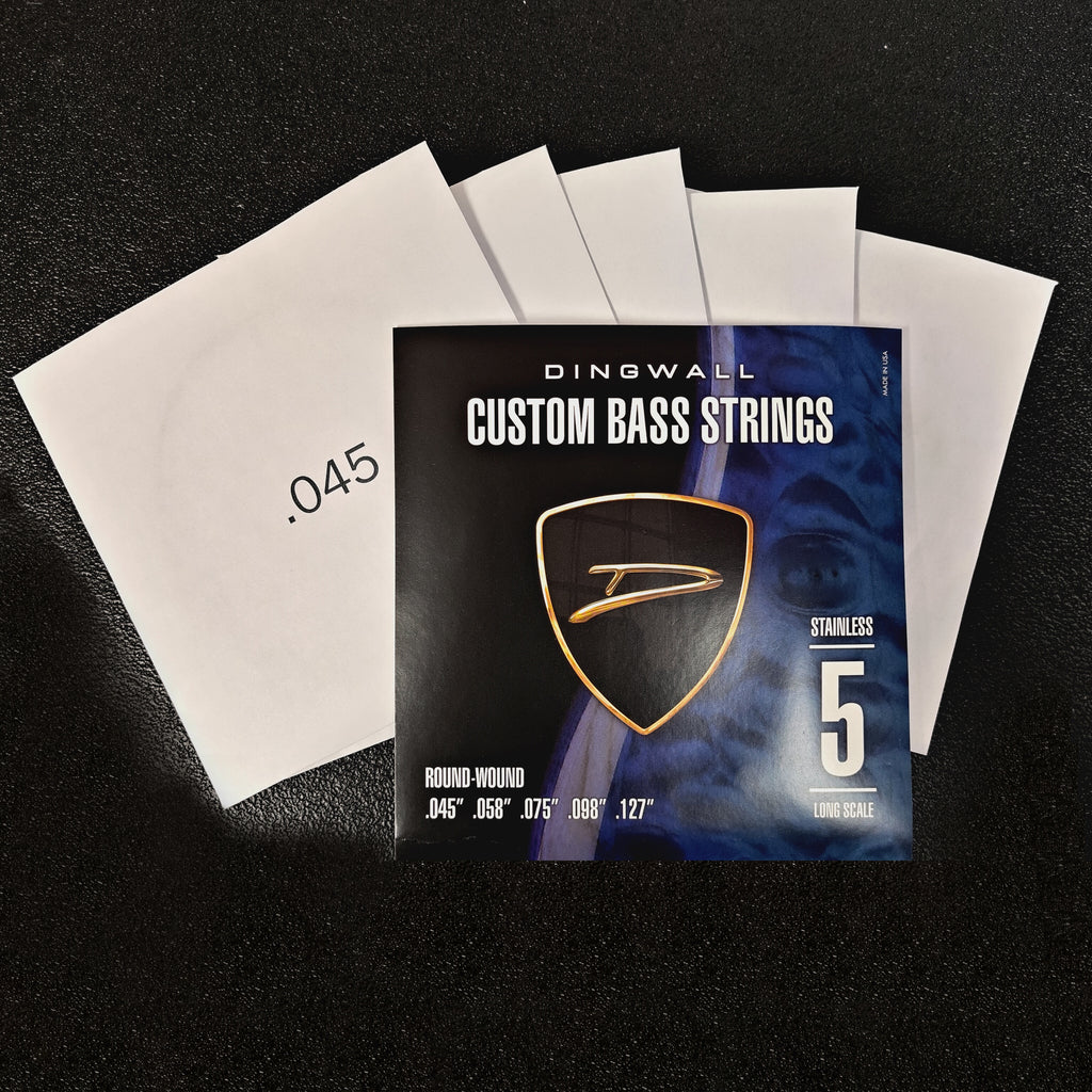 Dingwall Stainless Steel Long Scale 5-String Set 45-127