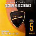 Dingwall Nickel Plated Steel Medium Scale Set 5-String 45-130
