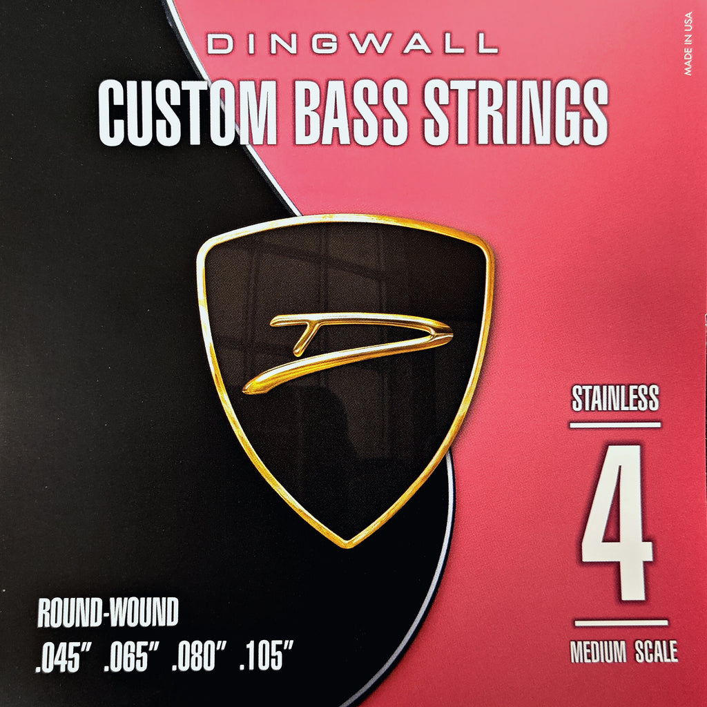 Dingwall Stainless Steel Medium-Scale Set 4-String 45-105
