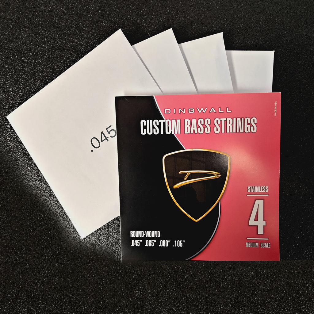 Dingwall Stainless Steel Medium-Scale Set 4-String 45-105