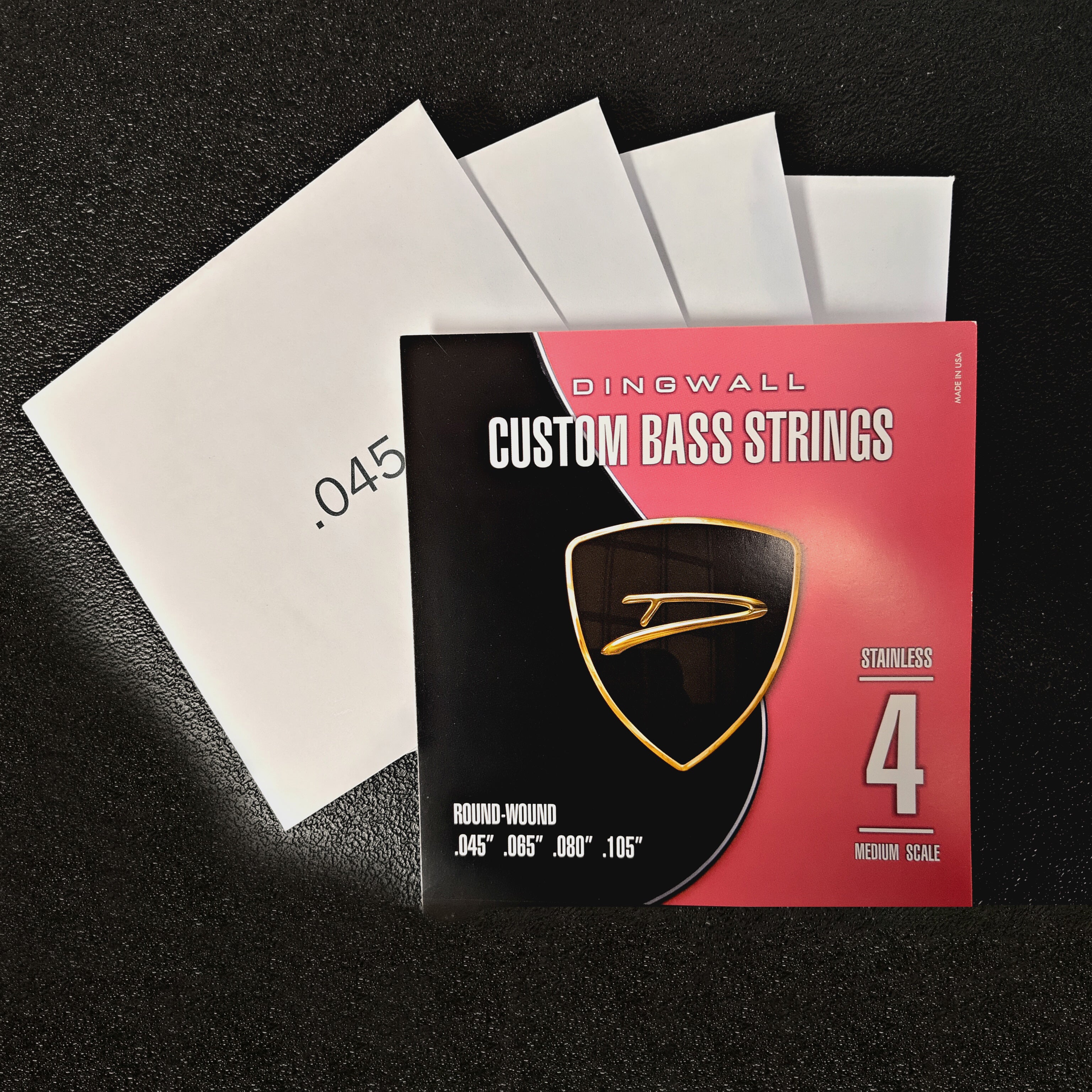 Dingwall Stainless Steel Medium-Scale Set 4-String 45-105