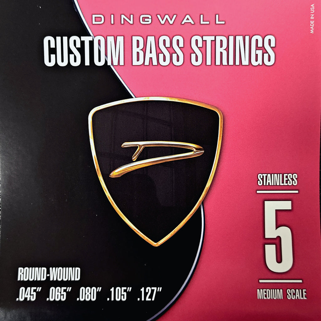 Dingwall Stainless Steel Medium-Scale Set 5-String 45-127