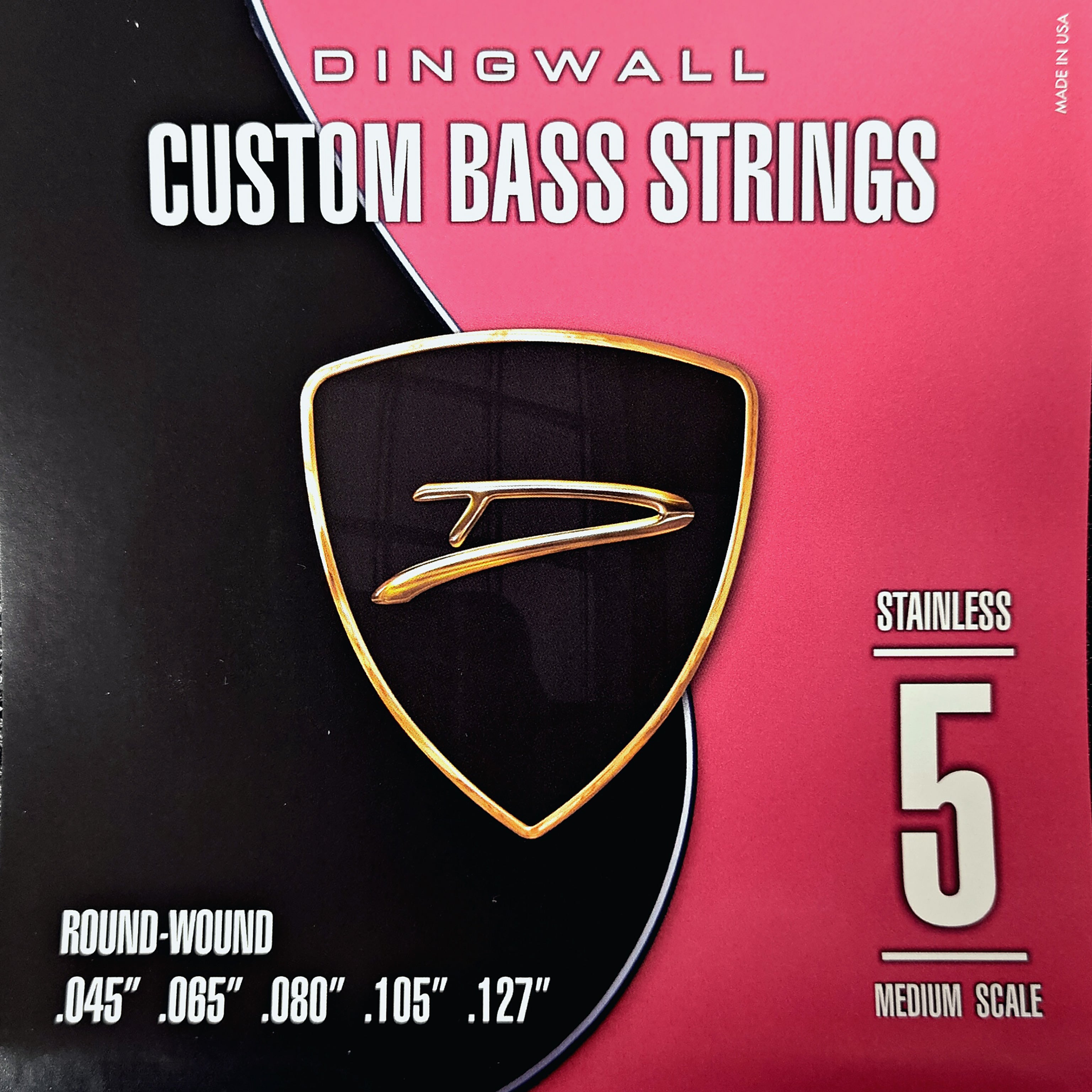 Dingwall Stainless Steel Medium-Scale Set 5-String 45-127