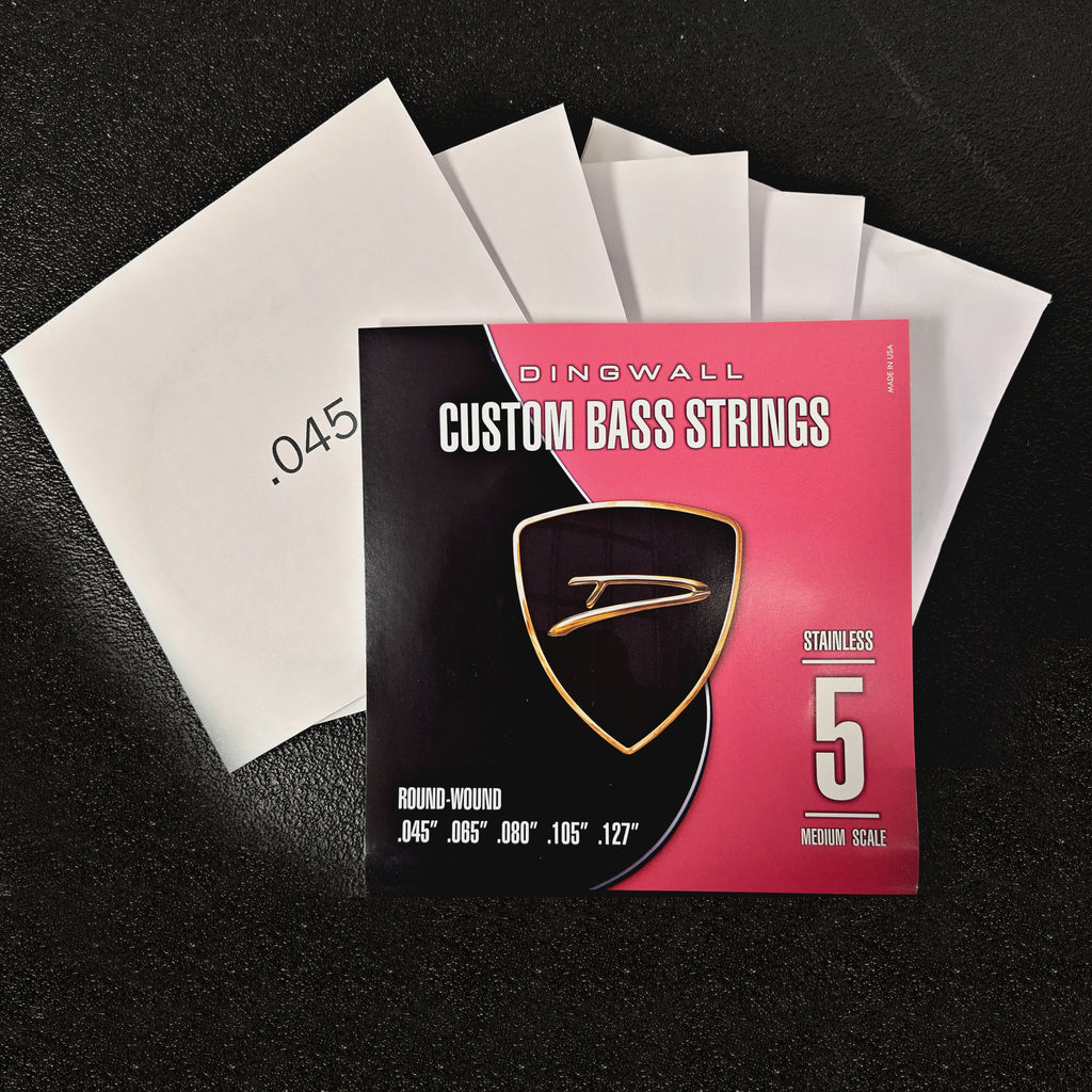 Dingwall Stainless Steel Medium-Scale Set 5-String 45-127